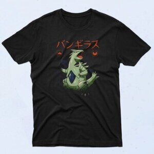 Tyranitar Japanese Monster 90s Retro Anime Fan Gift Graphic T Shirt 24